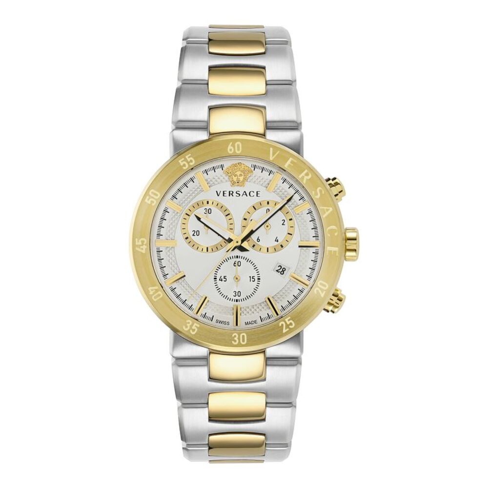 Versace Urban Mystique Chronograph Watch Gold Mens